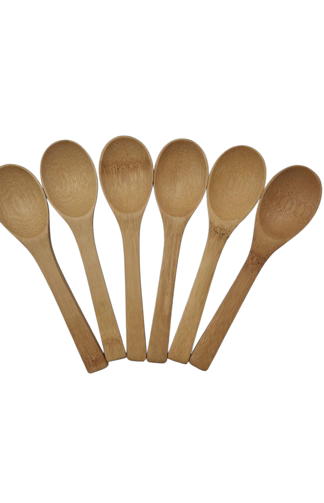 CUCHARA X 6 UNIDADES MADERA BAMBU