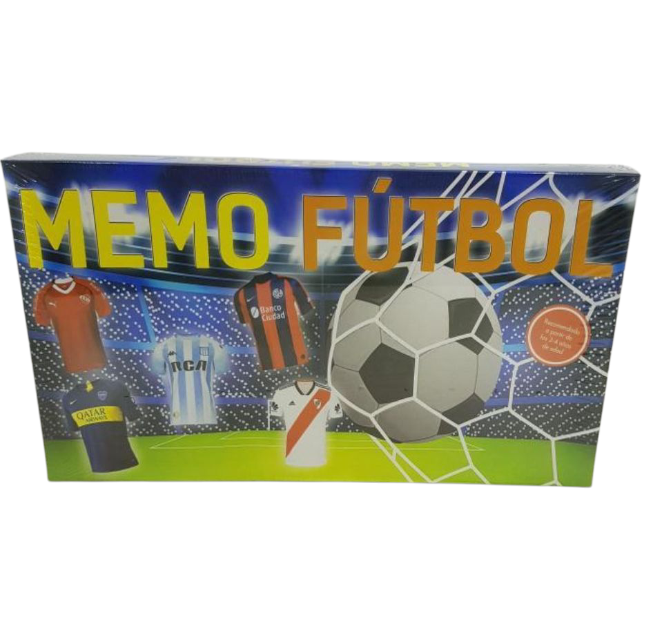 JUEGO DE MESA MEMORIA FUTBOL EN CAJA