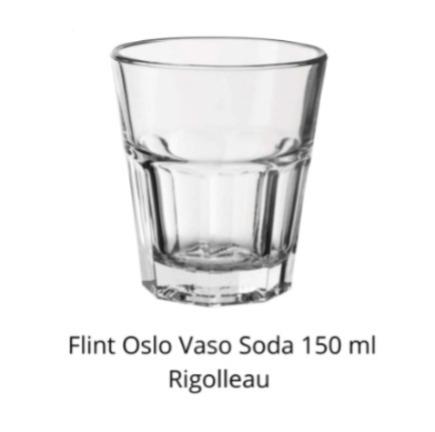 VASO SODERO VIDRIO RIGOLLEAU 150ML