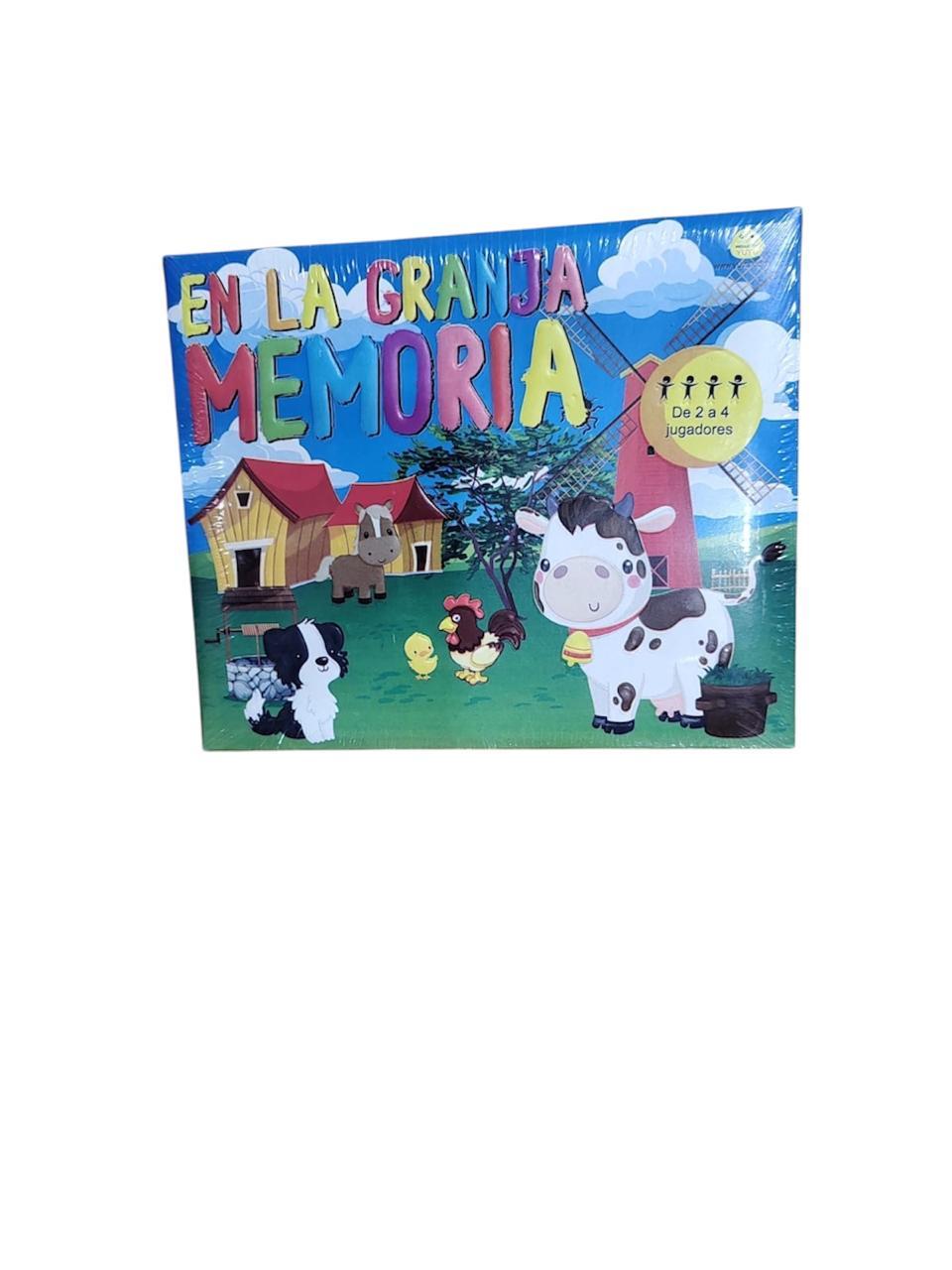 JUEGO MEMORIA GRANJA RODECA