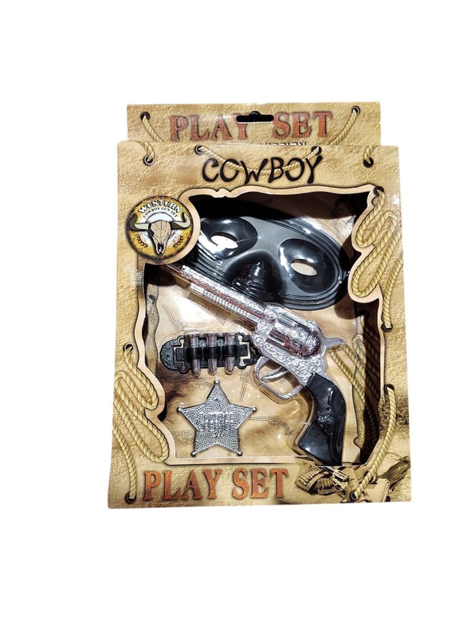 SET COWBOY CON ACCESORIOS EN CAJA