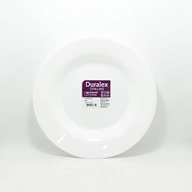 PLATO HONDO OPALINA LINEA BLANCO 23CM DURALEX