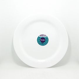 PLATO PLAYO OPALINA LINEA BLANCO 26CM DURALEX