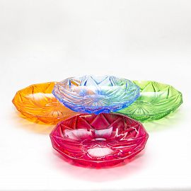 PLATO ACRILICO CHICO COLORES 14CM