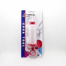 JERINGA PLASTICA PARA REPOSTERIA EN BLISTER 21CM
