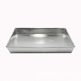 MOLDE PARA REPOSTERIA RECTANGULAR BAJO ALUMINIO 34CM
