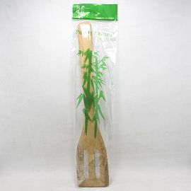 ESPATULA MADERA CALADA 30CM