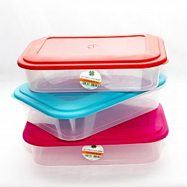 TUPPER HERMETICO RECTANGULAR PLASTICO 20CM STAR HOUSE