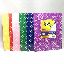 CUADERNO ABC X 48HJS RAYADO A LUNARES EXITO