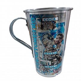 VASO ALUMINIO GRANDE CON ASA ESTAMPADO 2LTS