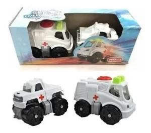 CAMION AMBULANCIA X 2 UNIDADES EN CAJA DURAVIT