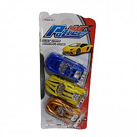 AUTO A FRICCION X 3 UNIDADES EN BLISTER