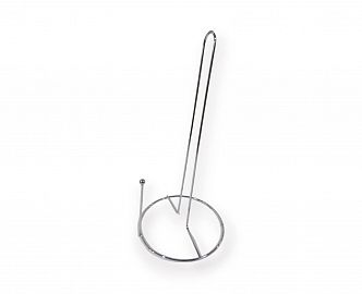 PORTA ROLLO ACERO CROMADO 30CM
