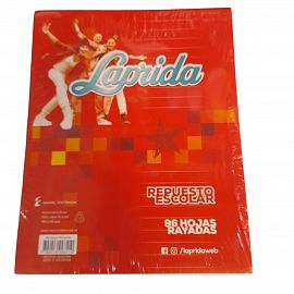 REPUESTO DE HOJAS N*3 X 96 HOJAS RAYADAS LAPRIDA