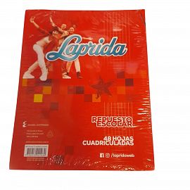REPUESTO DE HOJAS N*3 X 48 HOJAS CUADRICULADAS LAPRIDA