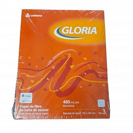 REPUESTO DE HOJAS N*3 X 480 HOJAS RAYADAS GLORIA