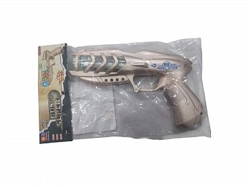 PISTOLA CON SONIDO A PILAS EN BOLSA